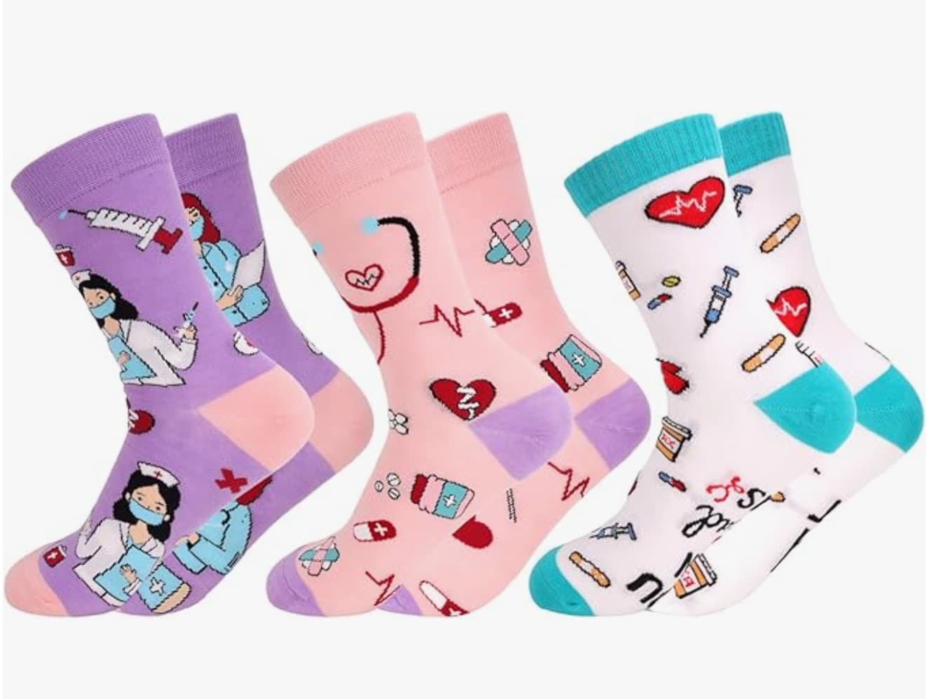 Lustige Nurse-Socken